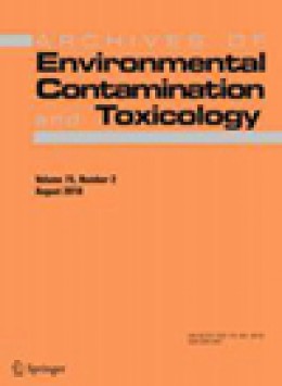 Archives Of Environmental Contamination And Toxicology期刊