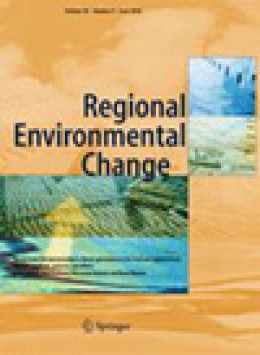 Regional Environmental Change期刊