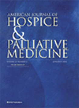 American Journal Of Hospice & Palliative Medicine期刊