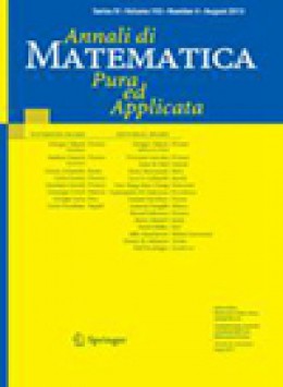 Annali Di Matematica Pura Ed Applicata期刊