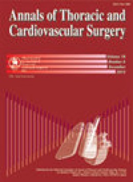 Annals Of Thoracic And Cardiovascular Surgery期刊