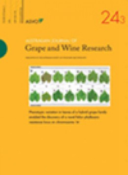 Australian Journal Of Grape And Wine Research期刊