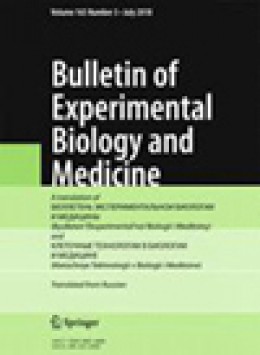Bulletin Of Experimental Biology And Medicine期刊
