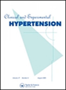 Clinical And Experimental Hypertension期刊