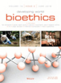 Developing World Bioethics期刊