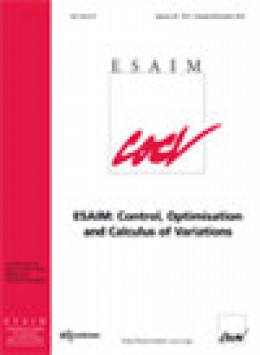 Esaim-control Optimisation And Calculus Of Variations期刊