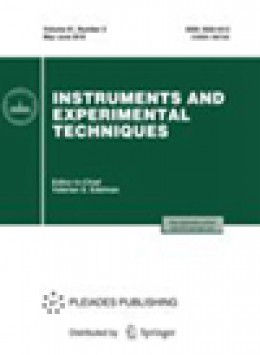 Instruments And Experimental Techniques期刊