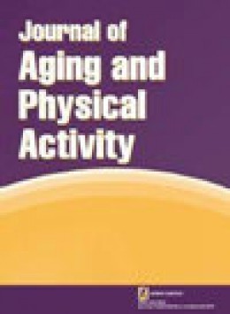 Journal Of Aging And Physical Activity期刊