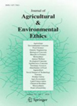 Journal Of Agricultural & Environmental Ethics期刊