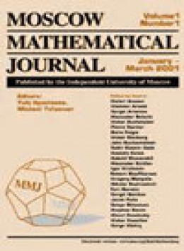 Moscow Mathematical Journal期刊