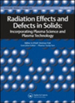Radiation Effects And Defects In Solids期刊