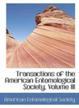 Transactions Of The American Entomological Society期刊