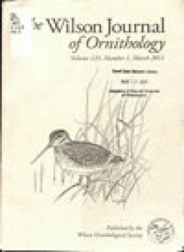 Wilson Journal Of Ornithology期刊