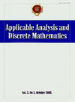 Applicable Analysis And Discrete Mathematics期刊
