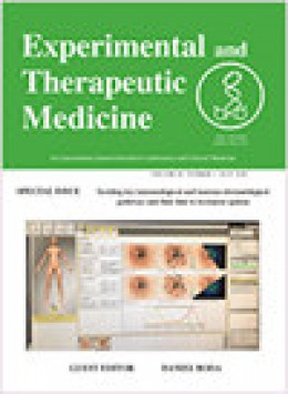 Experimental And Therapeutic Medicine期刊