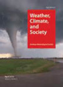Weather Climate And Society期刊