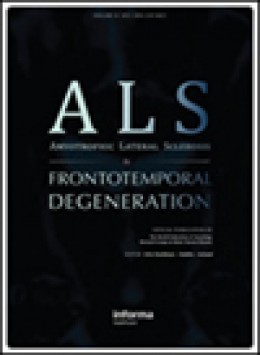 Amyotrophic Lateral Sclerosis And Frontotemporal Degeneration期刊