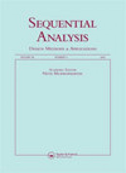 Sequential Analysis-design Methods And Applications期刊