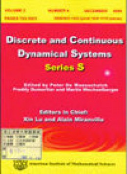 Discrete And Continuous Dynamical Systems-series S期刊
